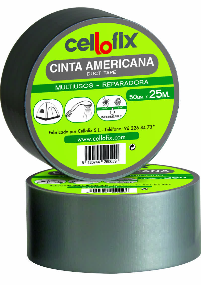 Cinta americana 10 mts.